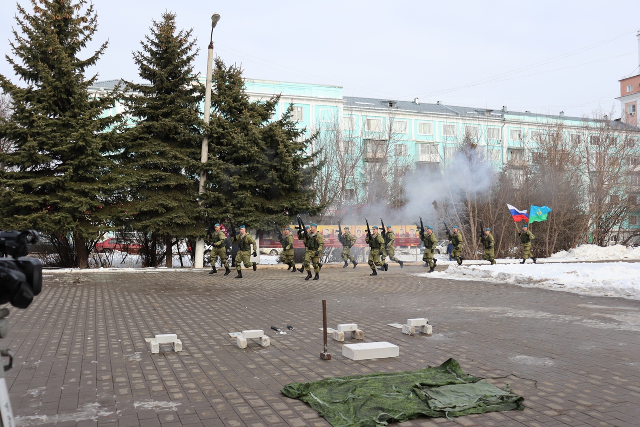 У нас в гостях штурмовая ордена Отечественной войны I степени Донская  казачья бригада г. Камышин