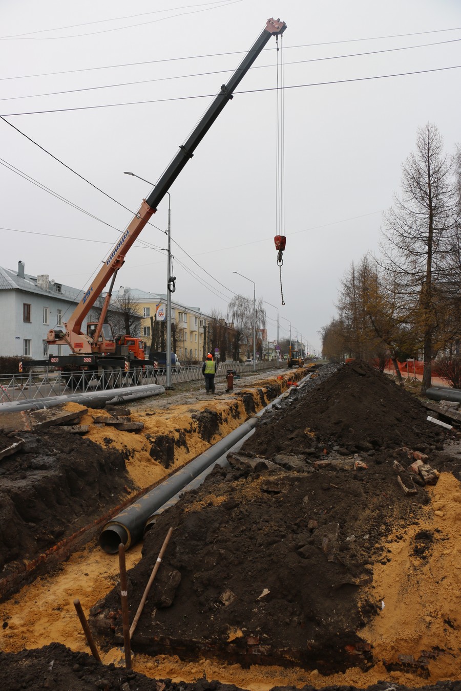 Теплосеть в Новомосковске Тульская область