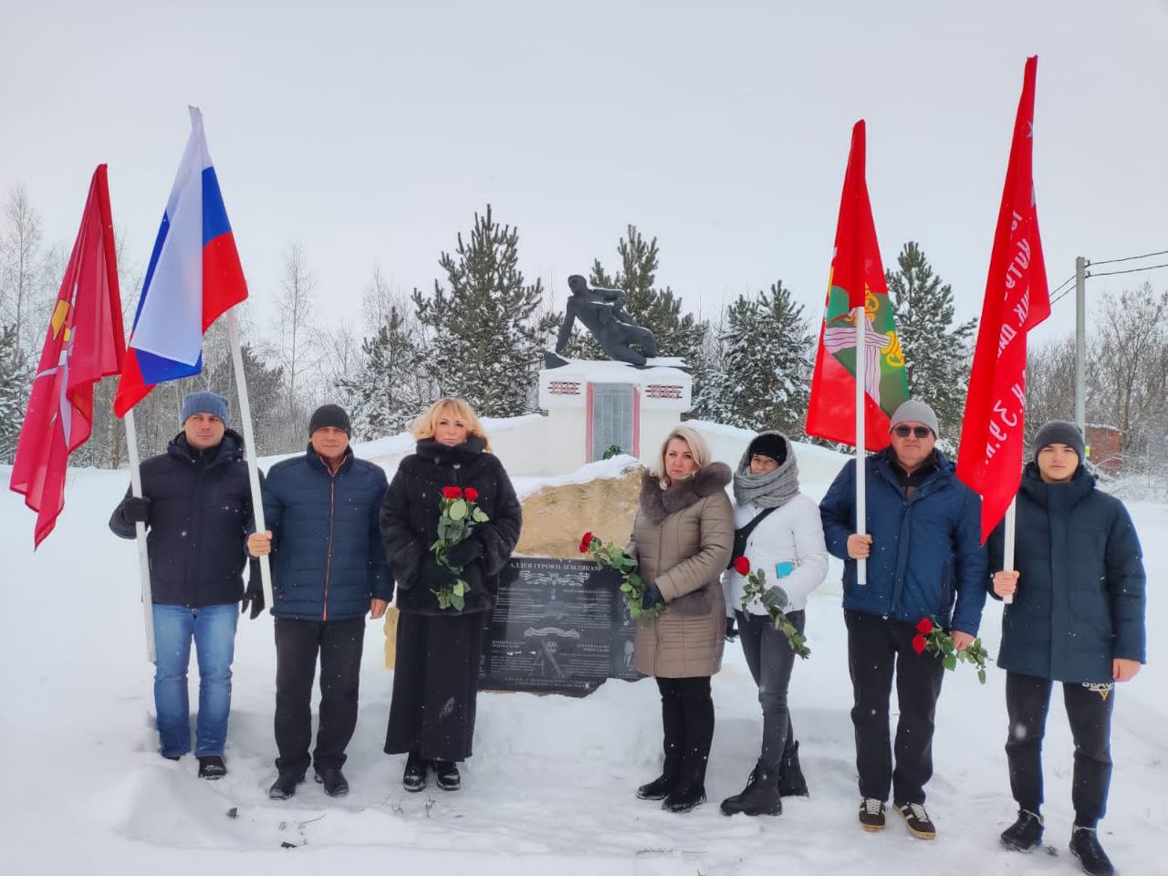 В селе Гремячее почтили память солдат-освободителей